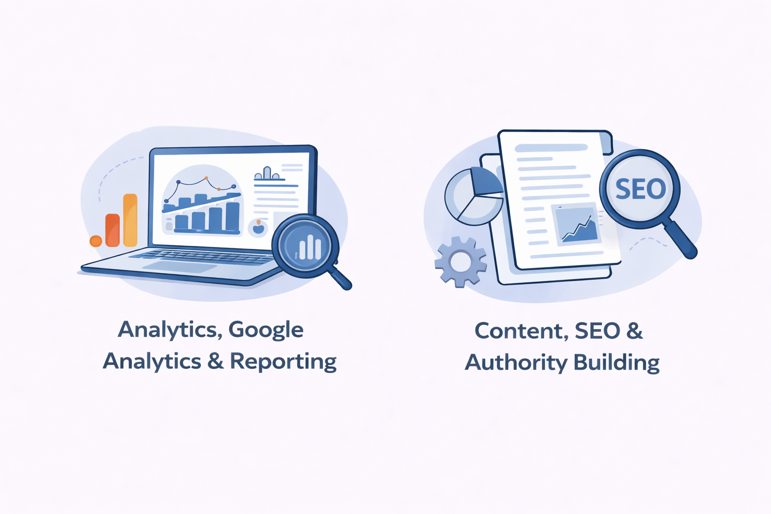 SEO, Analytics and Reporting